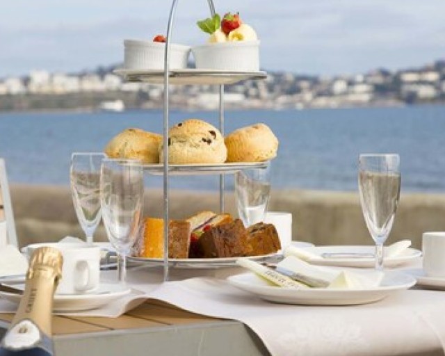 Sparkling Afternoon Tea on the Terrace