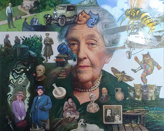 Tom Adams and Agatha Christie: Partners in Crime