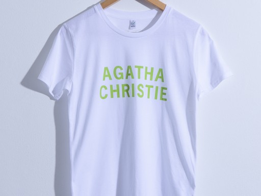 Buy a ticket to the festival in august and win a limited edition Agatha Christie tee!
