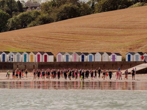 Agatha Christie Sea Swim Supports Local Charities